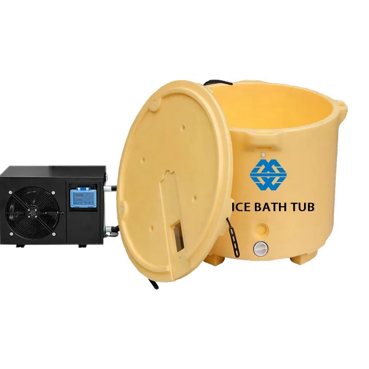 Custom 500L 600L Rotomolded Plastic Portable Ice Bath Tub with Chiller for Recovery