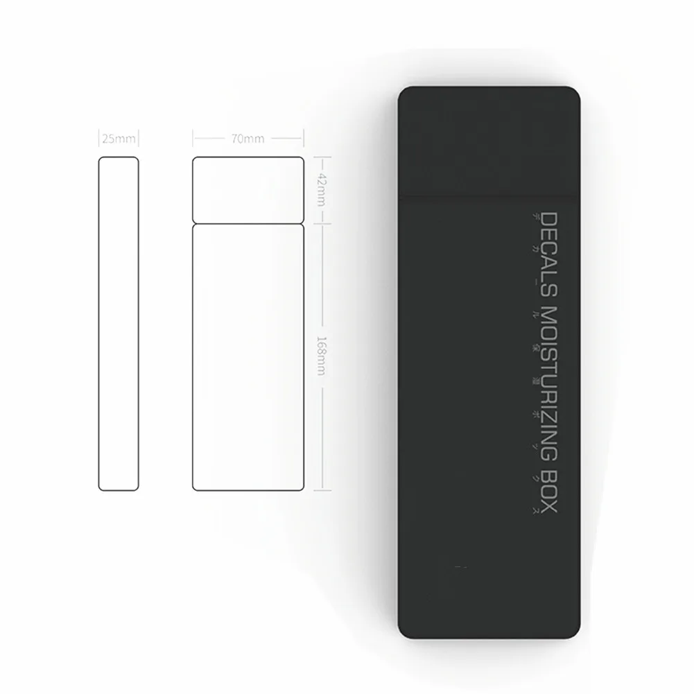 لأدوات نموذج جاندام الشارات المائية صندوق ملصقات الشارات ملصق حافظة سعة كبيرة سهلة الالتقاط وفصل أدوات هواية ذاتية الصنع