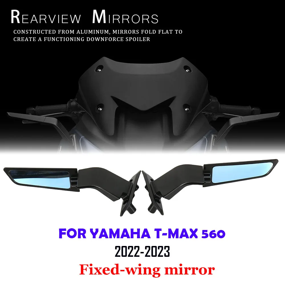 

TMAX560 Motorcycle Rearview Mirror Adjustable Winglet Mirror 2022 2023 NEW Accessories For YAMAHA T-MAX560 T-MAX 560 TMAX 560