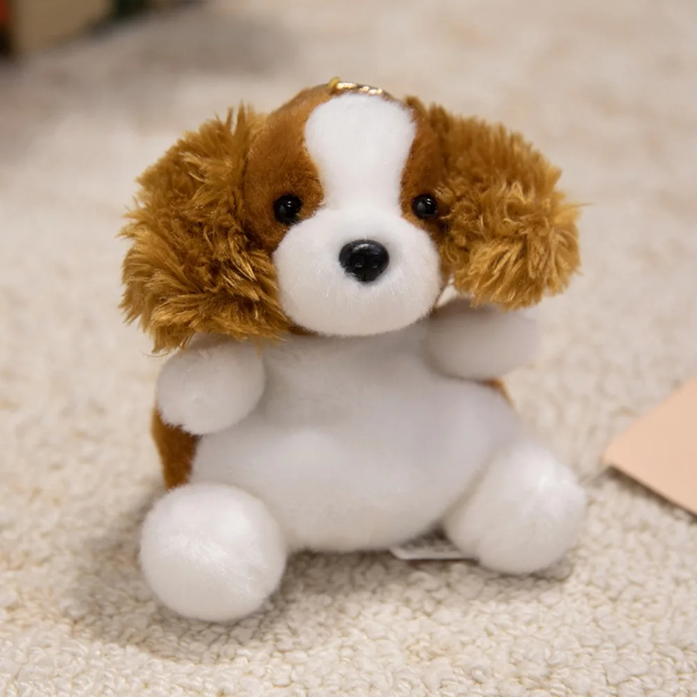 Accessoire suspendu série d'animaux mignons Mini Panda porte-clés animaux en peluche pendentif tortue fauve 13cm sac pendentif cheval porte-clés