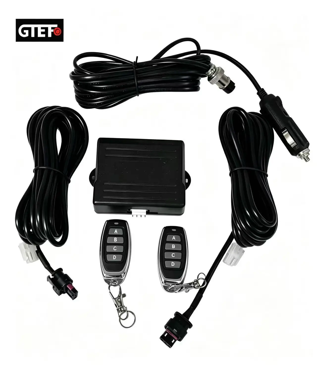 GTEFO 1 set of car exhaust control kit wireless exhaust valve control remote car sound changing valve system remote control