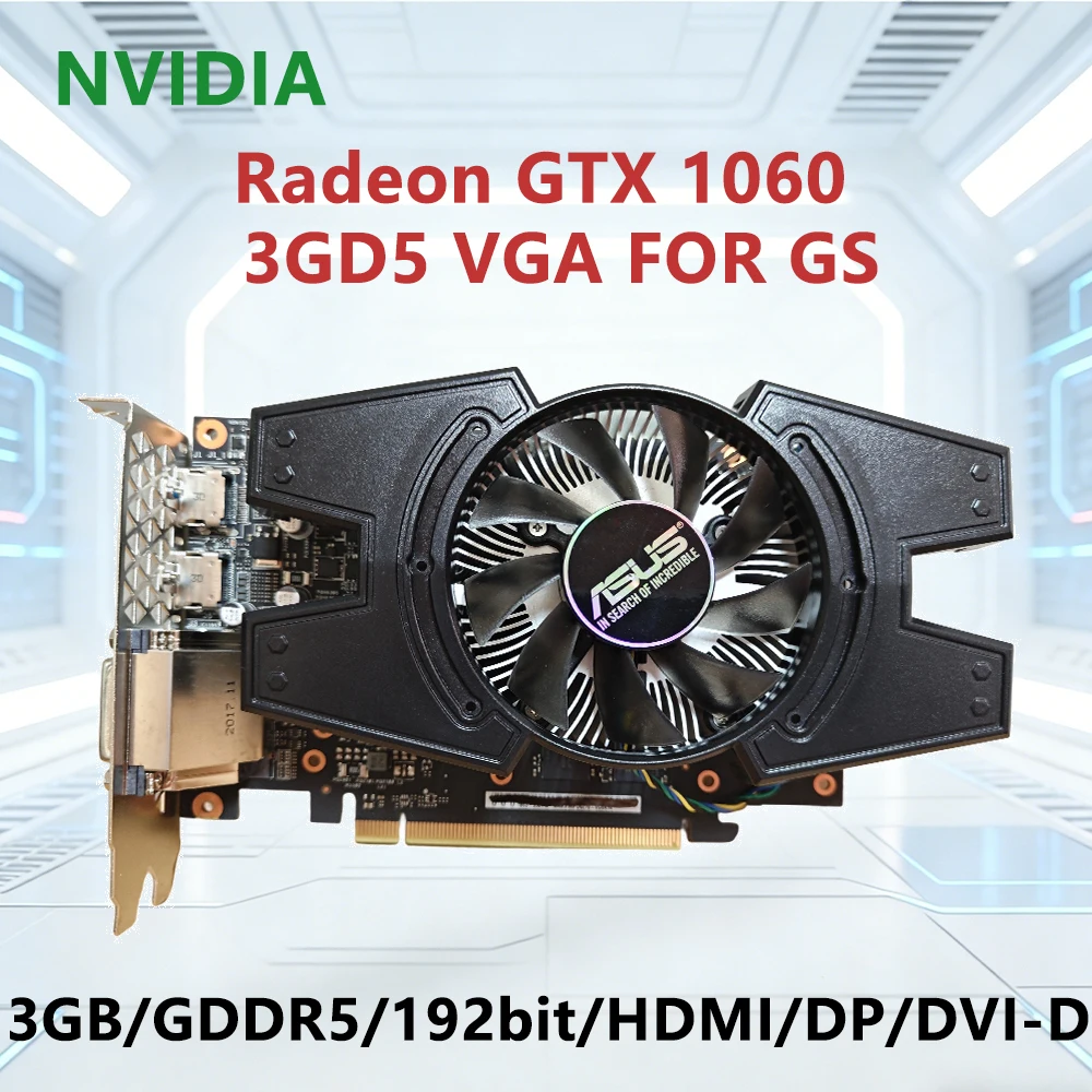 Asus Gtx 1060 Placa…