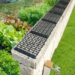 2M Garden Prickle Strip Dig Stop Cat Repellent Deterrent Mat Anti-cat Prickle Strips Keep Cat Away Digging Climbing Spike