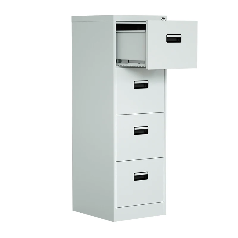

Office Furniture 4 Drawer Vertical Filing Cabinet 4 Layers Steel Cabinet, Versatile Home Office Storage for Files and Documents