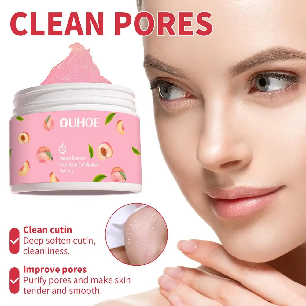 50g Body Scrub Cream Deep Cleansing Body Scrub Exfoliating Hydrating Scrub Cream Mud Exfoliating Gel Body Lotion