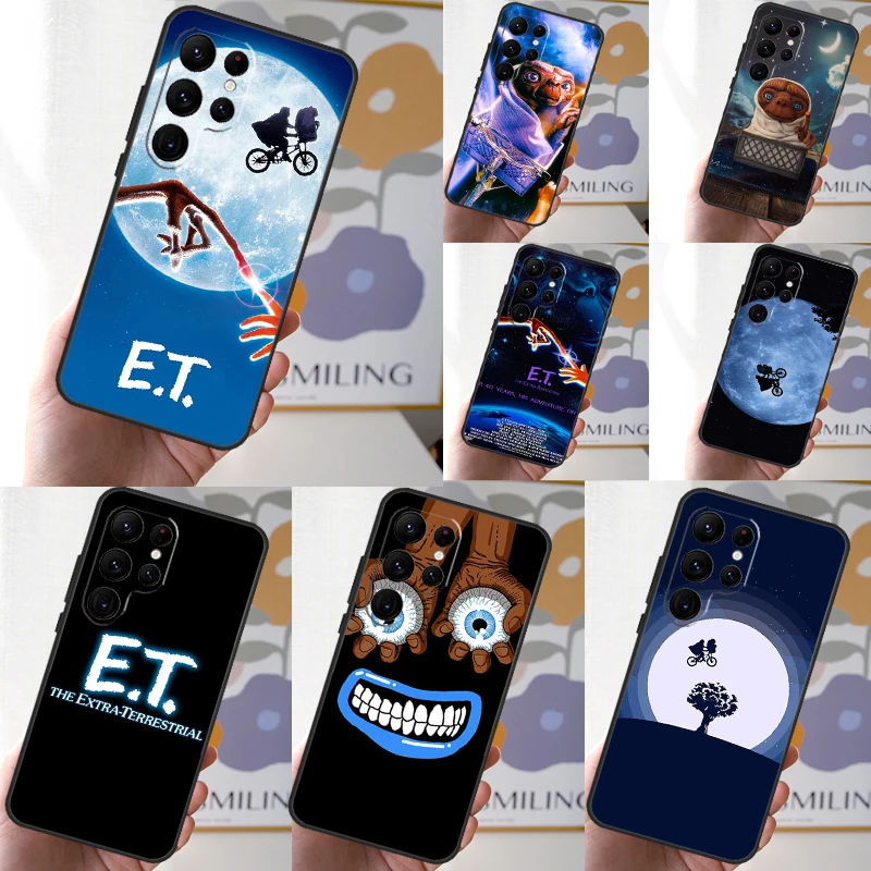 E.T. The Extra Terrestrial Movie Case For Samsung Galaxy S24 S23 S22 S21 Ultra Note 20 S20 FE S8 S9 S10 Note 10 Plus Cover