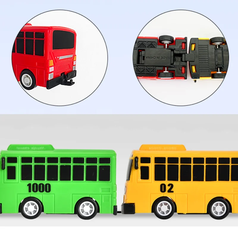 Juguetes de coche de dibujos animados extraíbles para niños, modelo de coche, coche extraíble, adorno de coche deportivo para niños, Mini juguetes de autobús