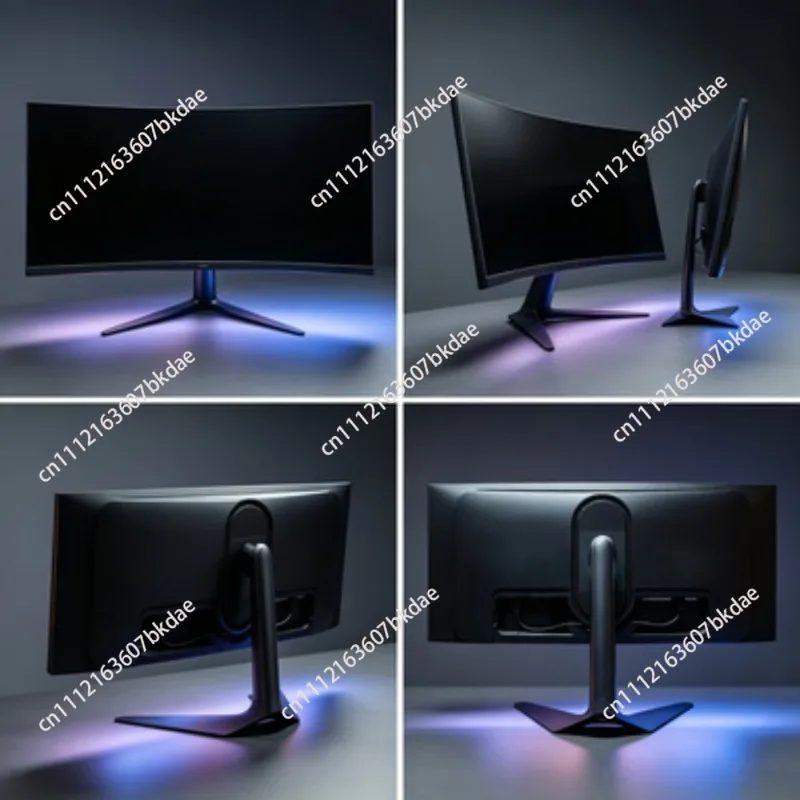 AW3423DWF 34 Inch 21:9 Fast IPS OLED Display, 1800R Curved Wide Screen, 165Hz HDR400 WLED Gaming Computer Panel Used