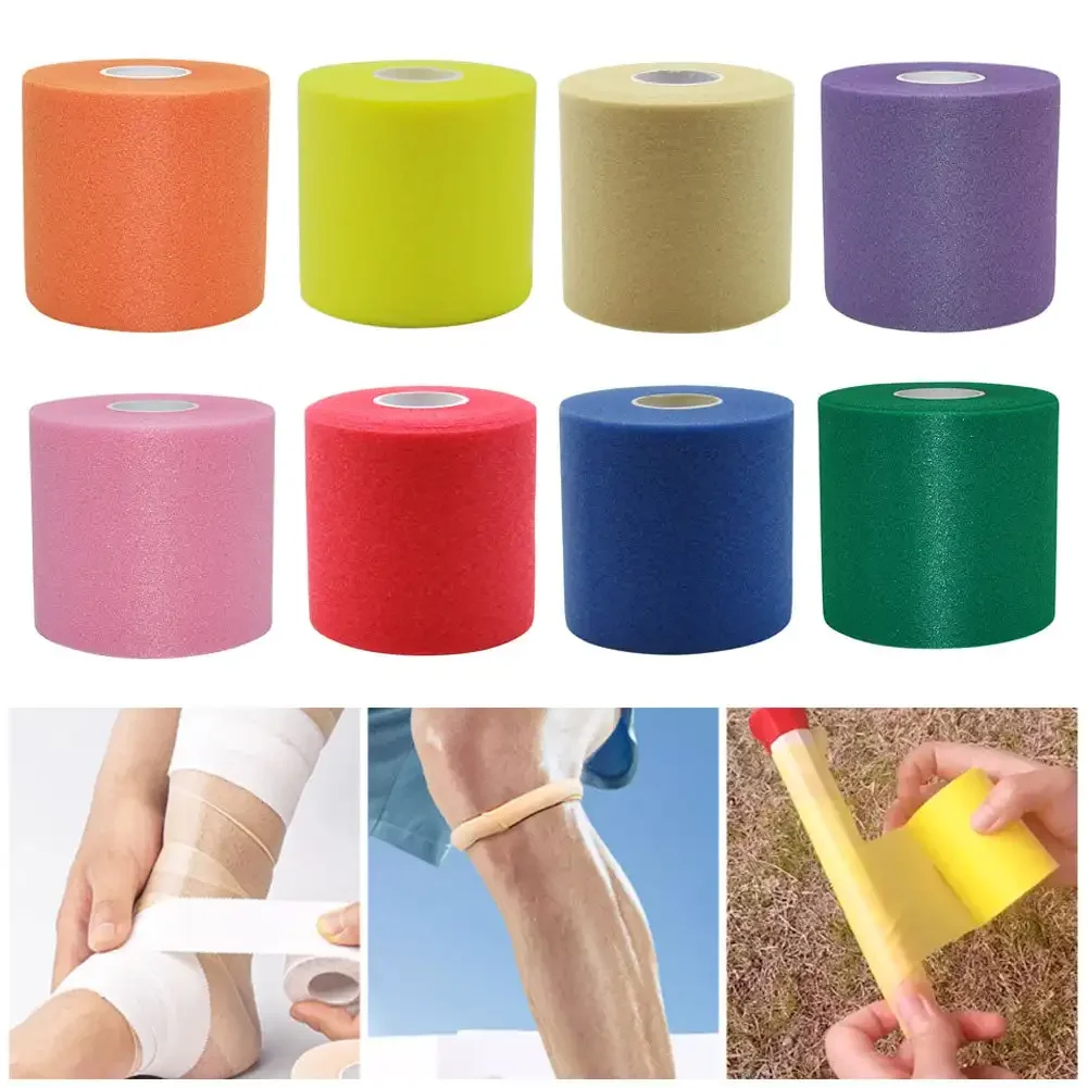 PU foam bandage Elbow & Knee Pads Film Foam Underwrap Sports Pre-Wrap for Athletic Tape