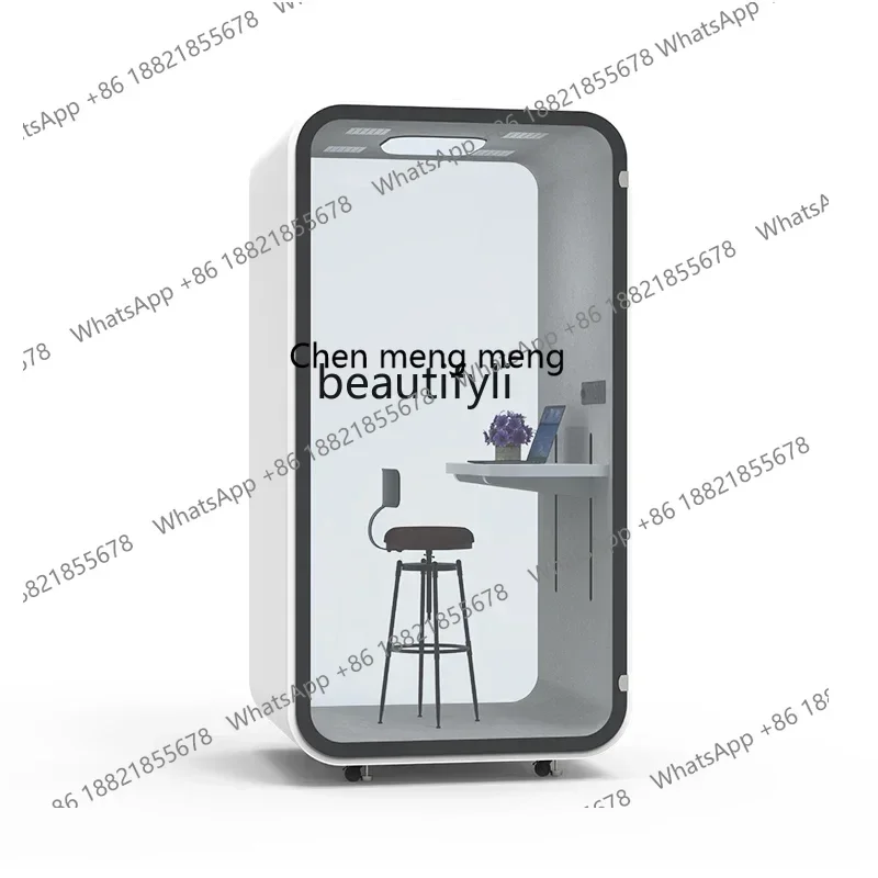 Z189  Mobile soundproof room, home phone booth, office recording studio, silent cabin, singing room
