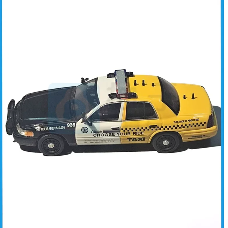 GOC 936 #   1:64 Victoria Crown Legierungs-Anti-Fahren-Unter-Druck-Effekt Werbe-Automodell Replik-Spielzeug Desktop-Display Geschenk für Erwachsene Souvenirs