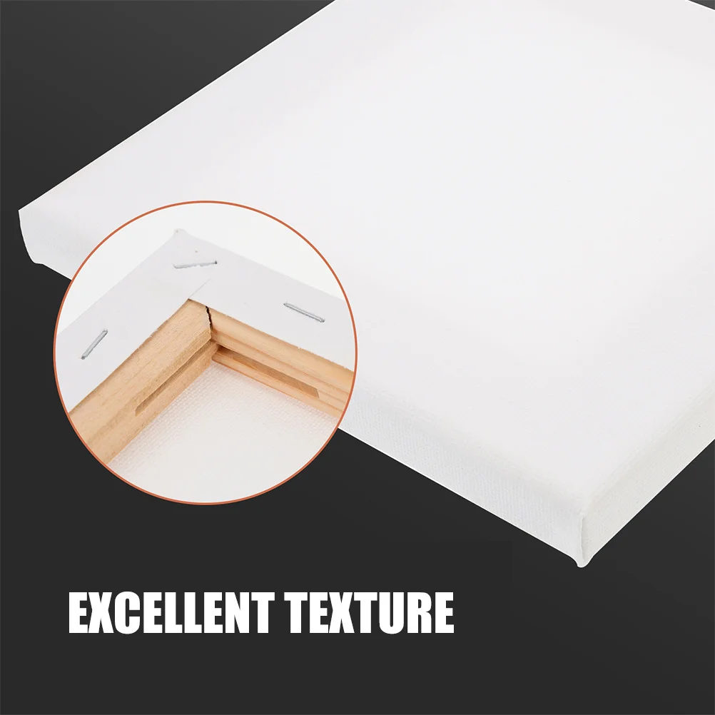 

4pcs Oil Painting Canvas Boards Blank Panels For Acrylic Oil Paint Sketchpad Drawing Art Panels Home Studio Use