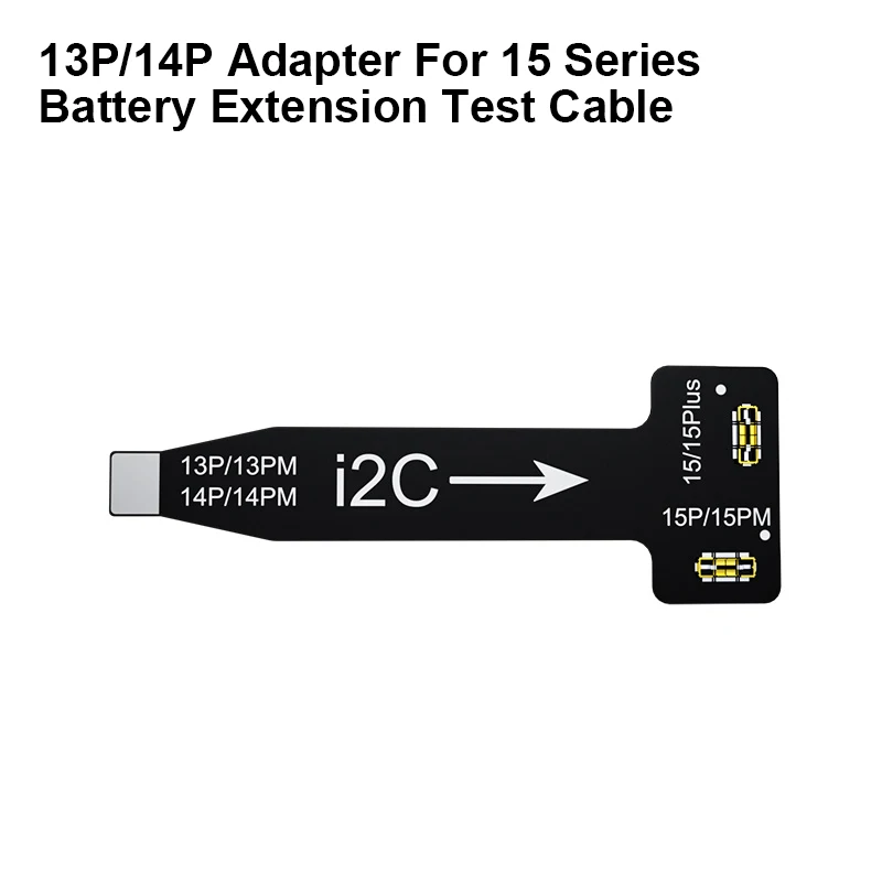 i2C 13P/14P Adapter For 15 Series Battery Extension Test Cable Support IP 15 15Plus 15Pro 15ProMax Support for I6S KC01 BR-13