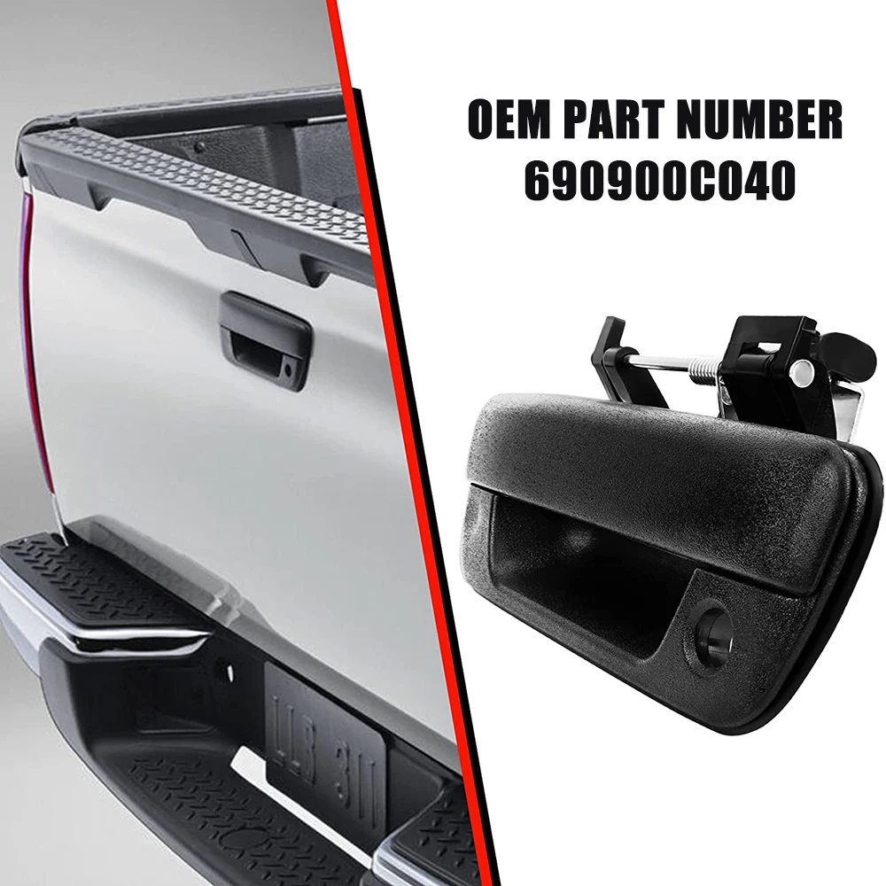 

Fit for Toyota Tundra 2007 2008 2009 2010 2011 2012 2013 690900C040, 69090-0C040 Car Trunk Handle without Camera Hole