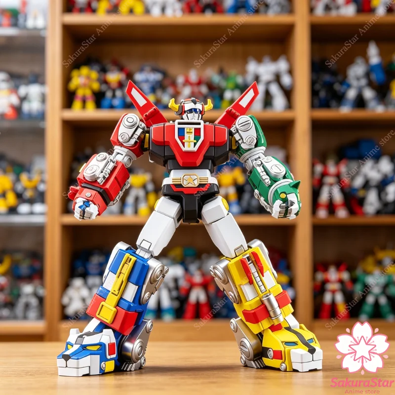 

【In Stock】GSC MODEROID Beast King GoLion Voltron Defender of The Universe Plastic Model Kit Action Figure Toy Gift For Boys