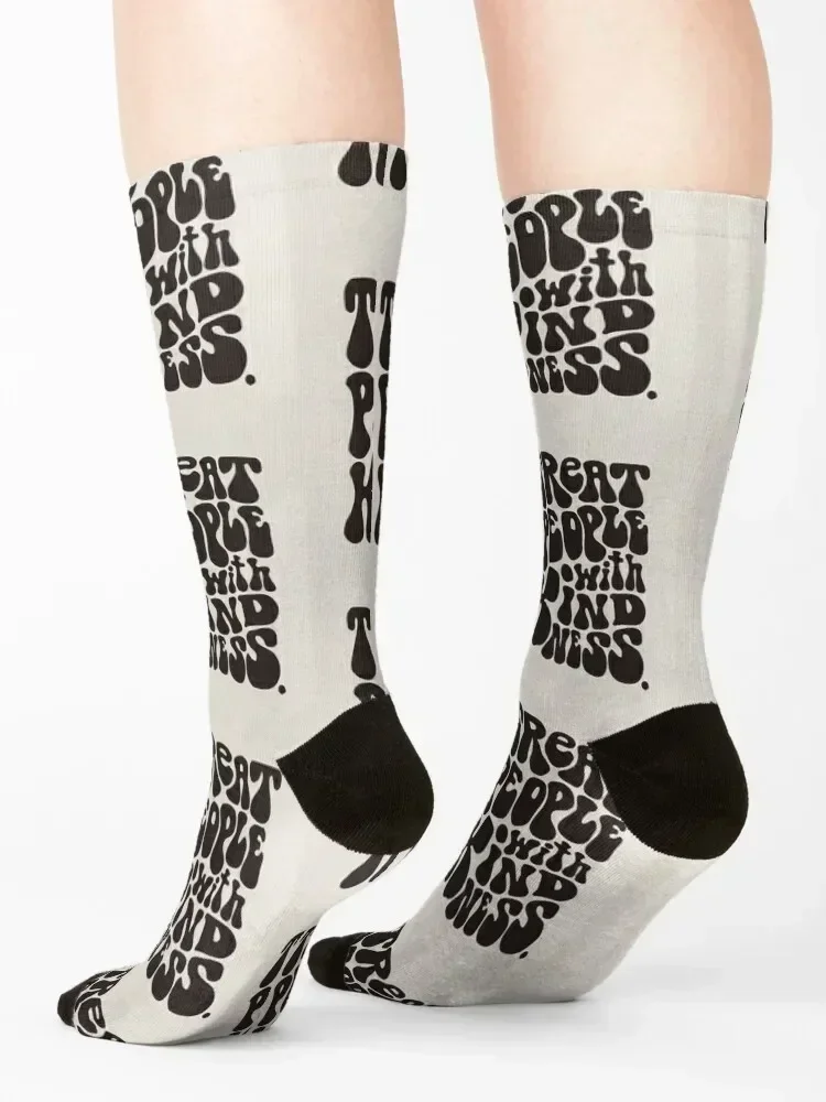 معالجة الناس مع اللطف، جوارب شتوية، رياضية فاخرة للرجال، جوارب نسائية