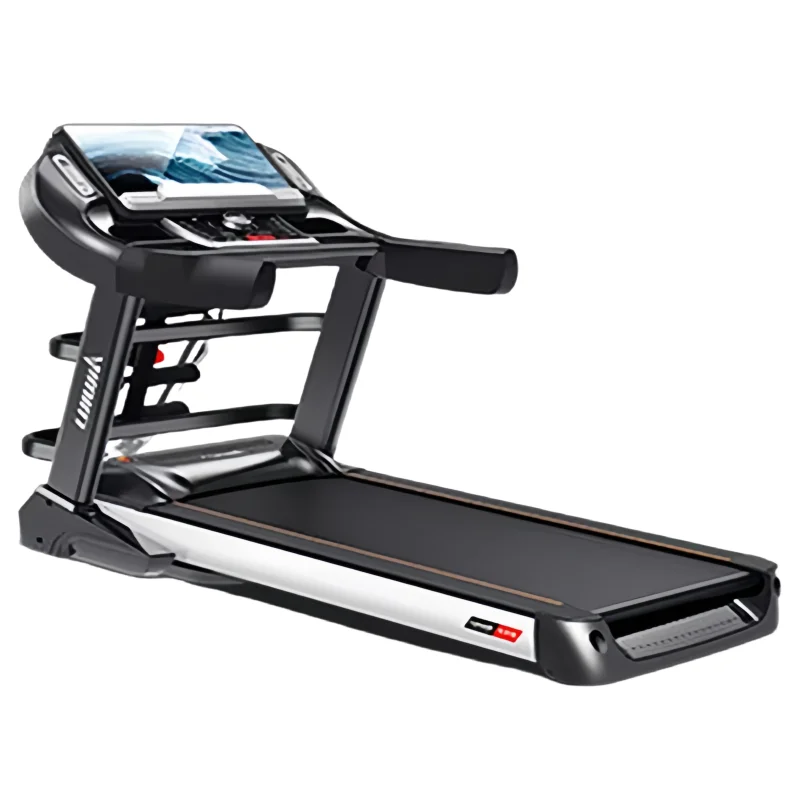 Commercial Home Fitness Ultra-Wide LED Treadmill Multifunctional Foldable Wireless Heart Monitor Electric Cardio Equipment 3.5HP