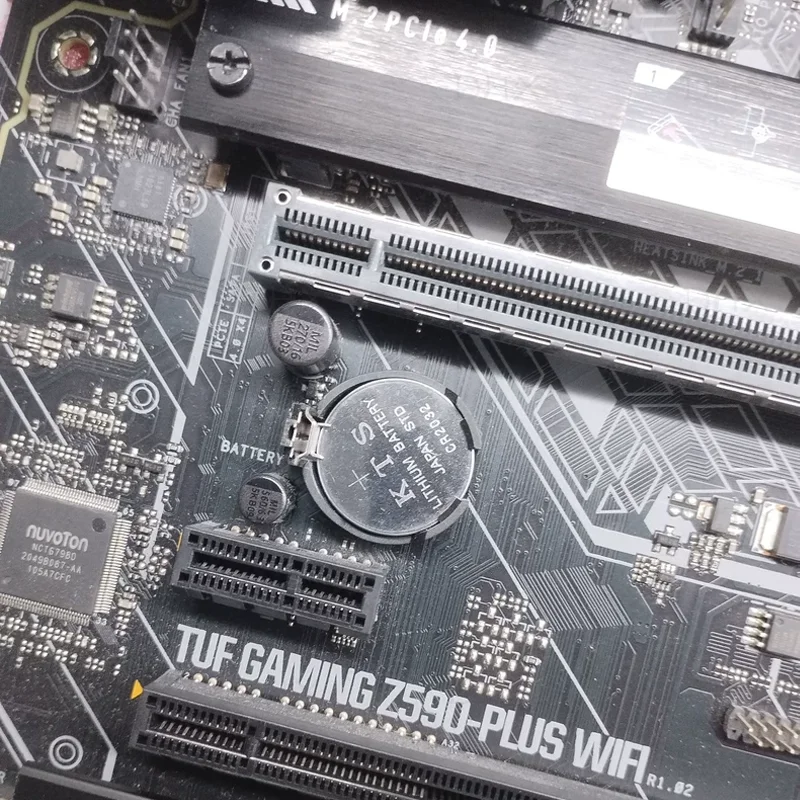For ASUS TUF GAMING Z590-PLUS WIFI Motherboard LGA1200 ATX Z590 DDR4 Max 128GB M.2 Intel 10/11 Gen Core CPU Tested Fully work