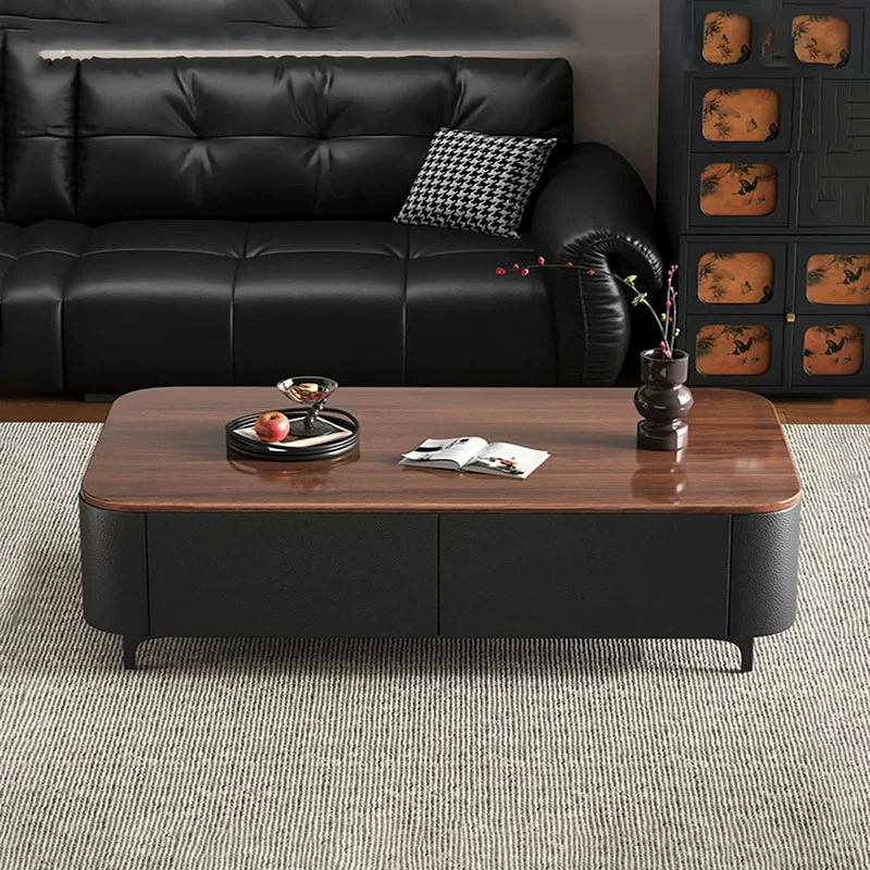 hh-Vintage Storage Coffee Tables Nordic Italian Luxury Table Modern Display Trendy Table Basse De Salon Living Room Furniture*