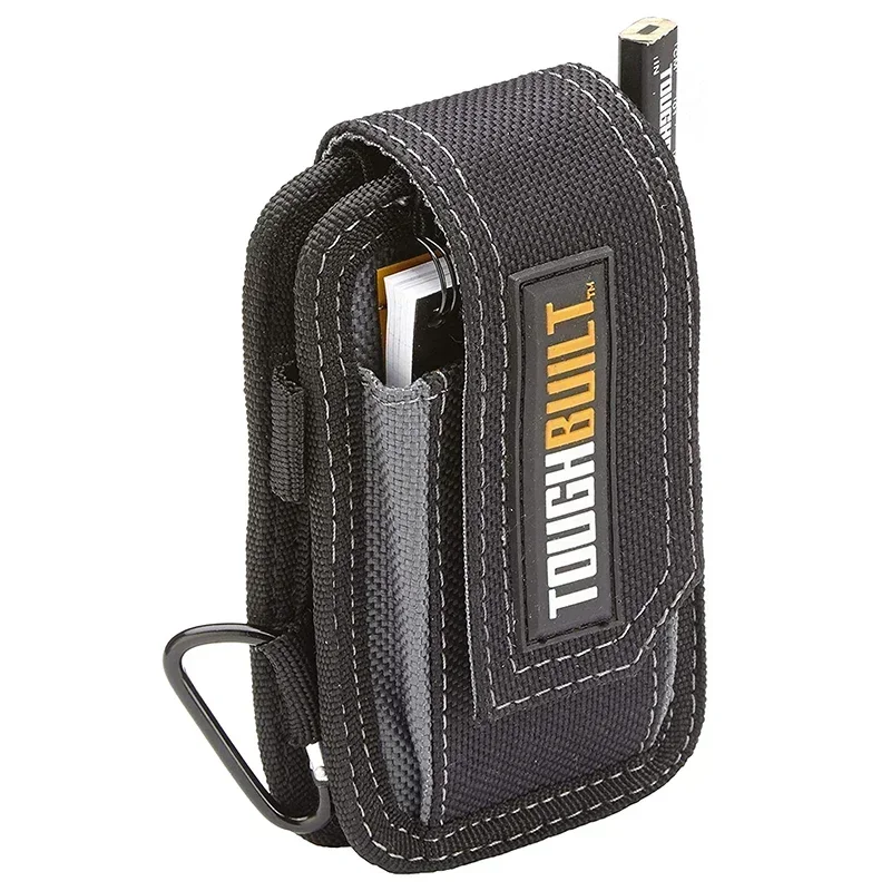 TOUGHBUILT TB-33 Multifunctional Cell Phone Tool Pouch Universal Organizer for Notebook Woodworking Pencil Keychain worx