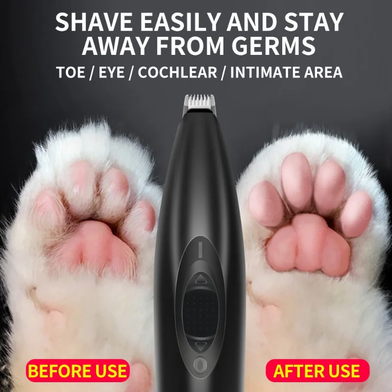 Cat Shearing Machine USB Dog Cat Foot Hair Trimmer Pet Paw Nail Grooming Clipper Electrical cat Shea