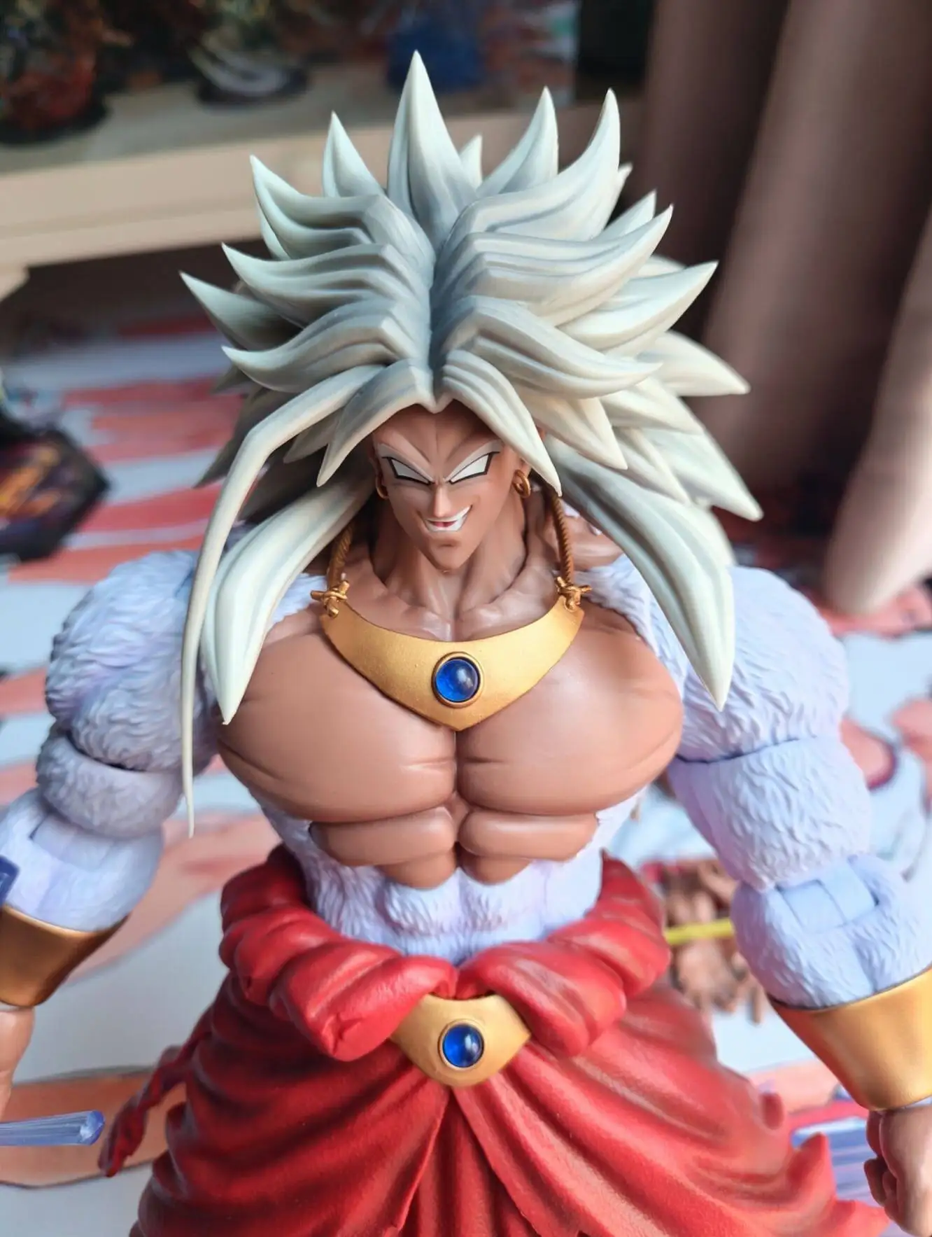 Disponibile: Statuette Anime di Divinità Bestiali del Mito, MA11L Dragon Ball Z SHF, Dio Norreno Skoll, Super Saiyan SSJ4 Broly, Action Figure Giocattolo
