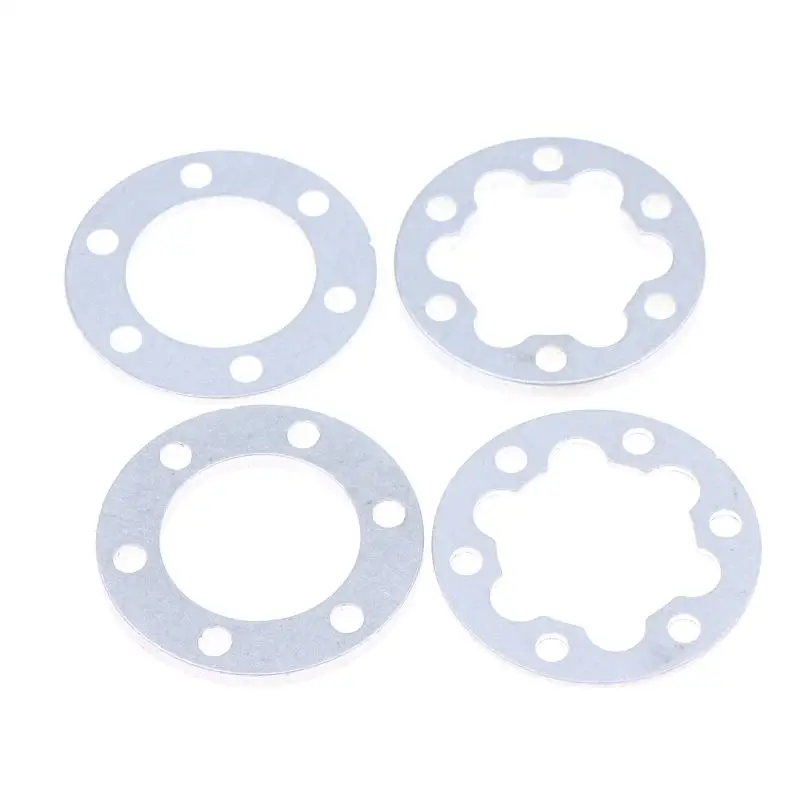2/2.5/4/5MM Aluminium Alloy E-Bike Electric Scooter Brake Pads Spacer Six-Hole Disc Washer Wheel Hub Brake Spacer Bike Parts