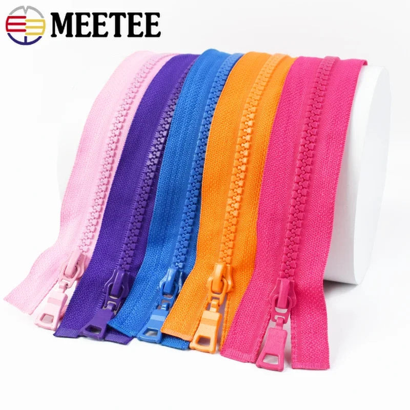 Meetee 5 pz 5 # cerniere in resina Close-end 15/20/25cm Zips chiusura borse tasca indumento vestiti Kit di riparazione Decor accessori per cucire