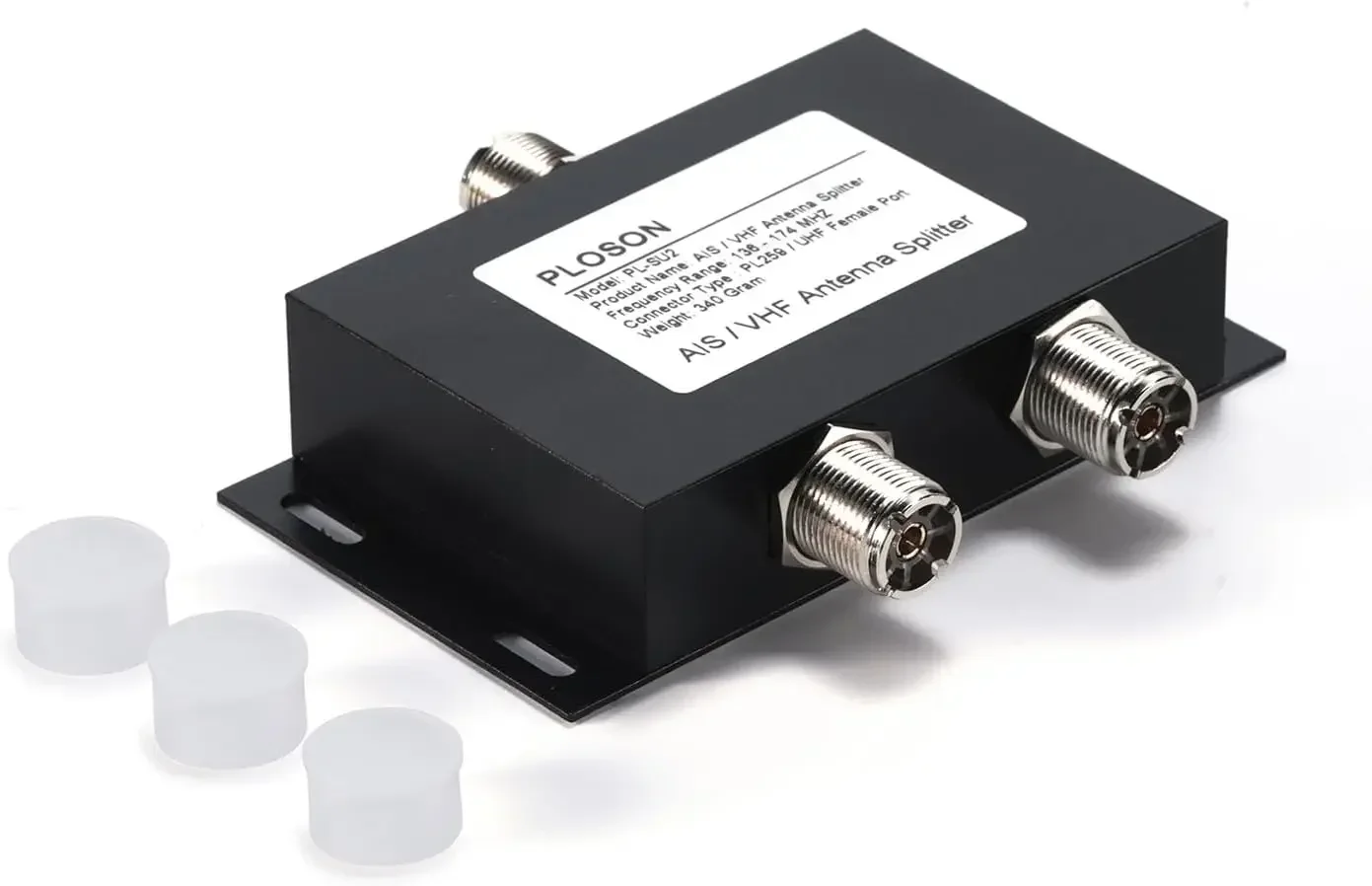 SZGCC Marine PLOSON PL-SU2 AIS VHF 2 Ways Antennas Power Splitter 136-174MHz 100W VHF AIS Antenna Splitter Divider for Ship Mari