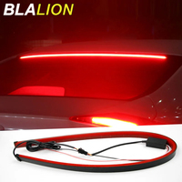 BLALION 90cm Auto High Mount Brake Stop Light Additional Brake Lamp Warning Turn Signal LED Strip Waterproof Styling Accessories