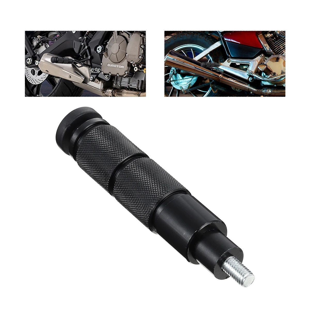 

Aluminium Alloy Footrest for Motorcycle Rear Pegs Platform Pedals Long Ride Comfort Anti Slip Safety Foot Rest Motorcycle