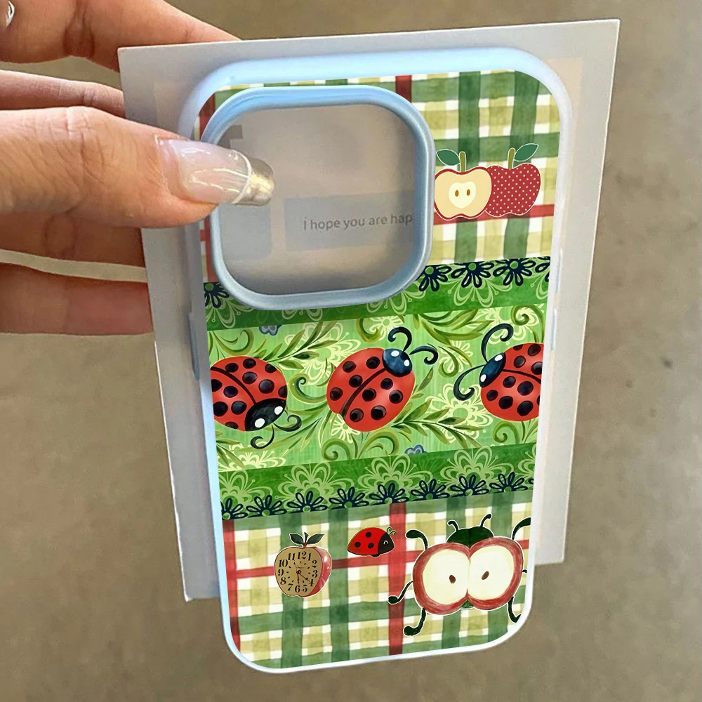 Für Xiaomi Redmi Note 14 13 12 11 10 Pro Plus 4G 5G Redmi 14C 13C 15C Country Green Plaid Print Handyhülle Silikon TPU Cover – Detail 3