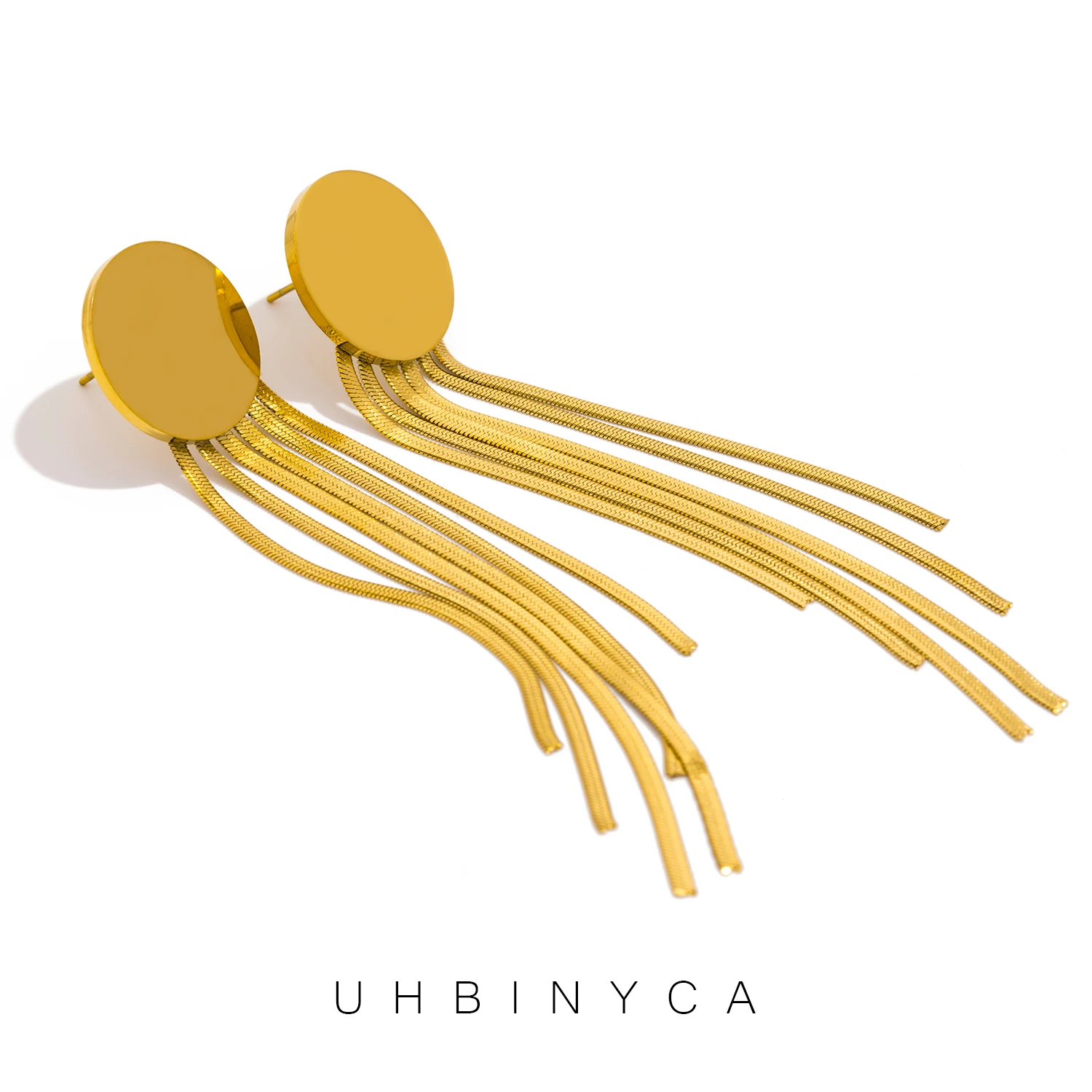 UHBINYCA Stainless Steel Tassel Earrings for Women