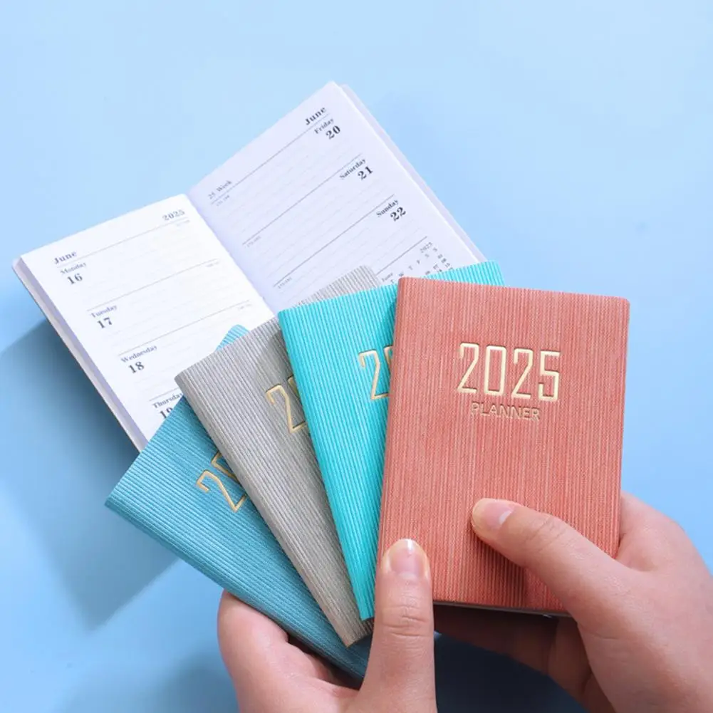 Premium Paper Journal Thick Paper Notebook 2025 Planner with Thick Paper Faux Leather Cover Smooth Writing Notebook for No Ink