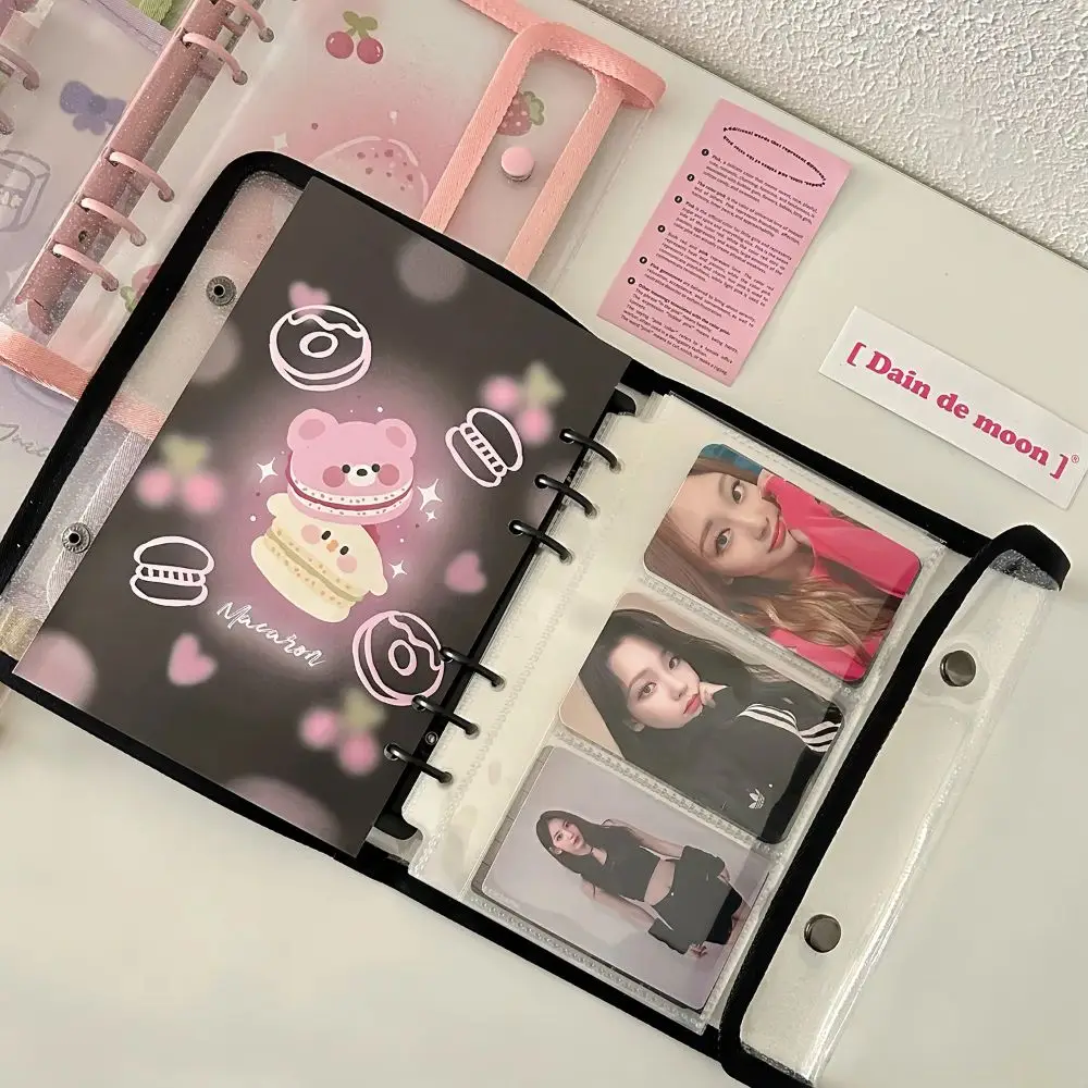 A6 Binder Photocard Holder Idol Photo Album Photocards Collect Book Picture Albums Scrapbook Journal Notebook Card Binders