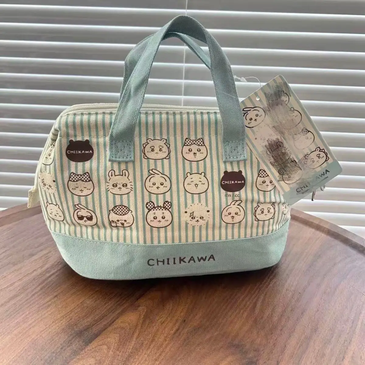 

Kawaii Chiikawa Hachiware Lunch Bag Insulated Cute Cartoon Tote Portable Thermal Bento Box Handbag For School Picnic Travel