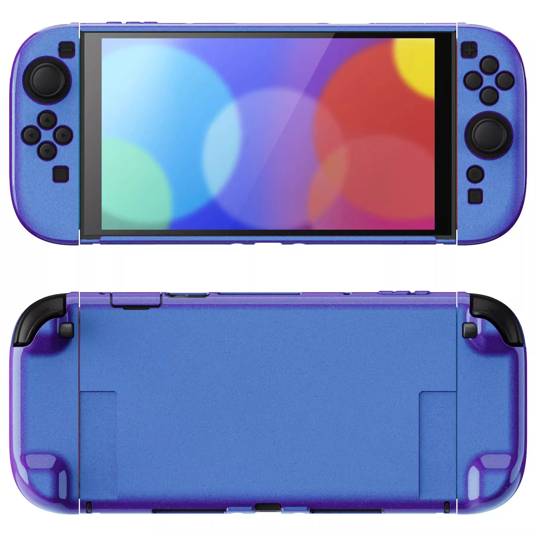 PlayVital Switch2 Grip NS2 Solide Aparte Harde Schaal Switch Slijtvaste All-inclusive Achterkant Game Console Beschermhoes