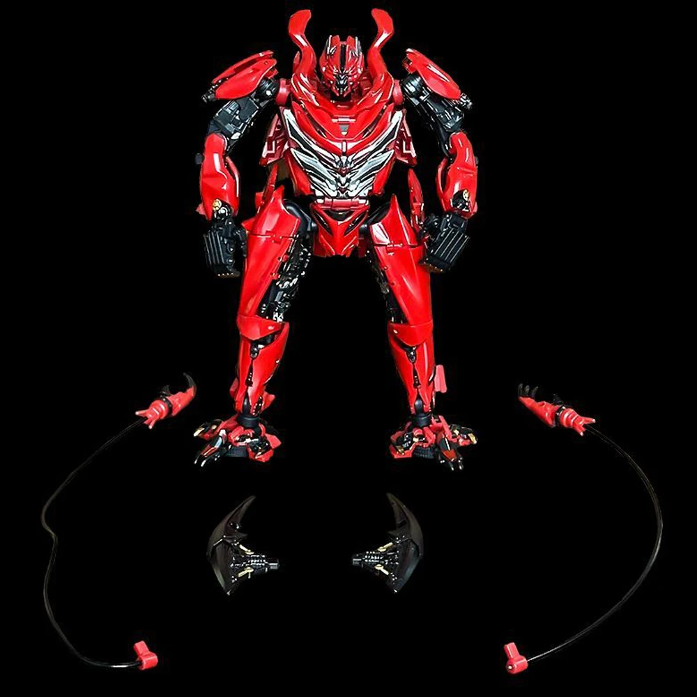 Juguetes de transformación Dino NB01 Dasher rojo KO UniqueToys R06 EC01 DN01 figura de acción de coche Robot de deformación modelo de Anime