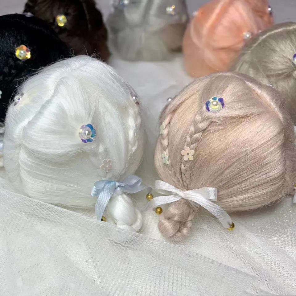 

1/4 1/6 1/8 SD BJD doll wig hand hair, Styling hair only sell wigs
