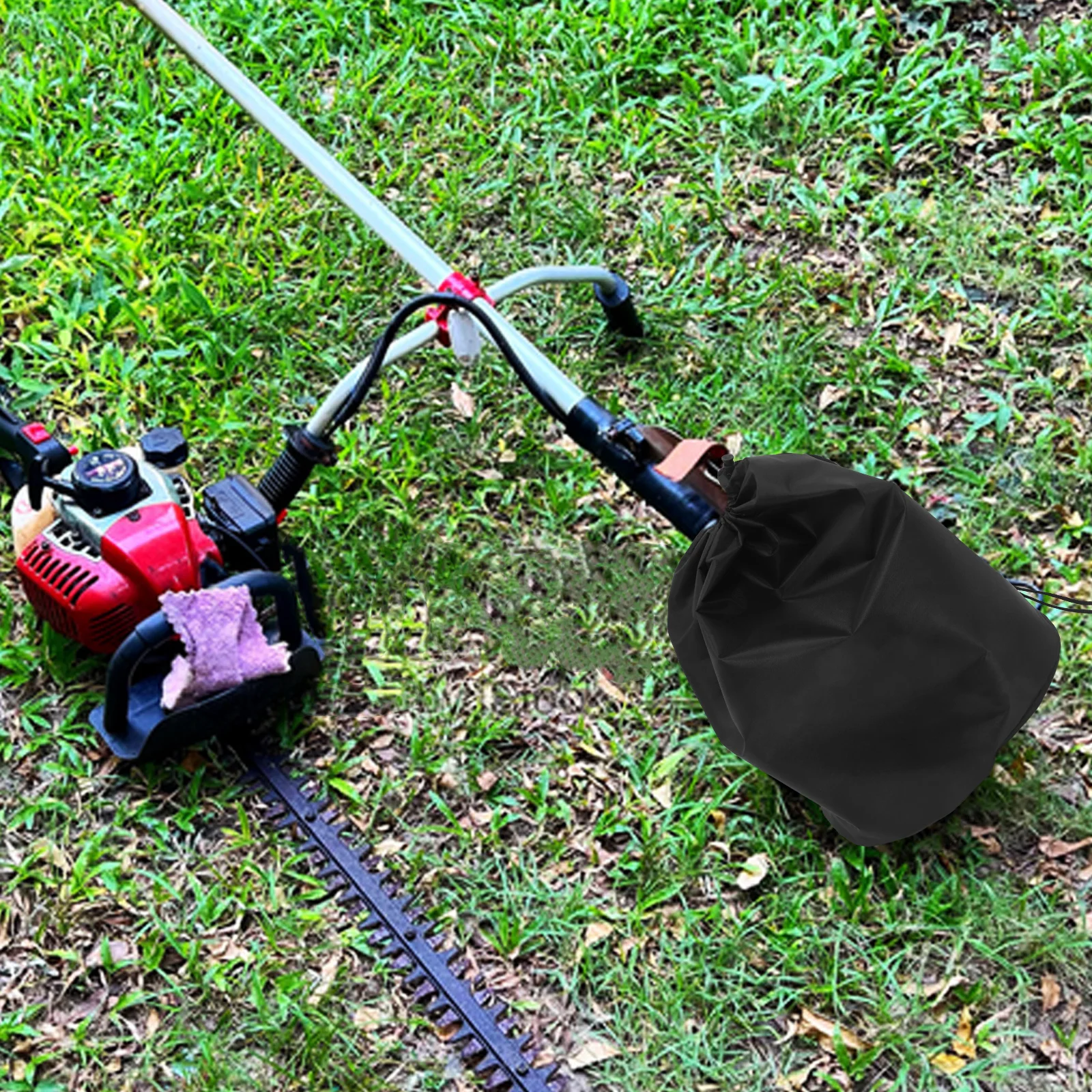 مقاوم للماء أكسفورد القماش جزازة العشب غطاء المحرك الشمس الظل حامي يناسب معظم جزازات الحديقة غطاء المحرك الواقي #1