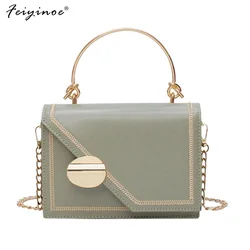 Women Bags PU Leather chain design Crossbody Bags Women Small Chain Handbag small bag Hand Bag Ladies Designer Evening Bags