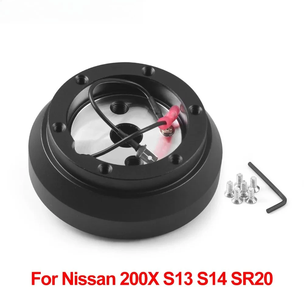 140H Aluminum Steering Wheel Short Hub Adapter Quick Release Boss Kit for Nissan 200SX S13 S14 Pickup For Altima For Maxima