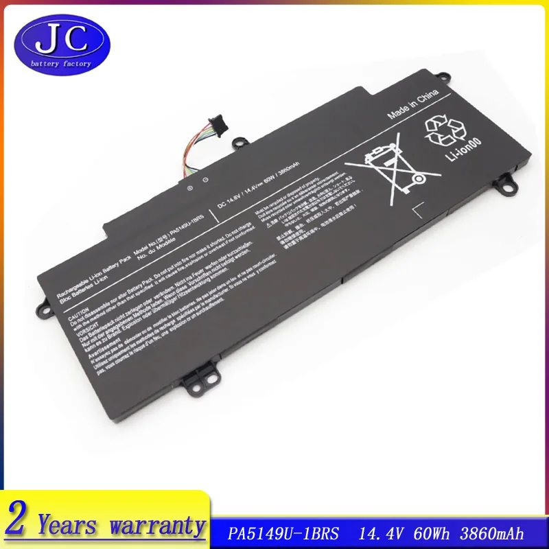 

JCLJF New PA5149U-1BRS Battery For Toshiba Tecra Z40 Z40T A B C 10K 150 10X 110 146 Z40-A1410 Z50-A 11h 05Y 19M AK01M AK06M K24M