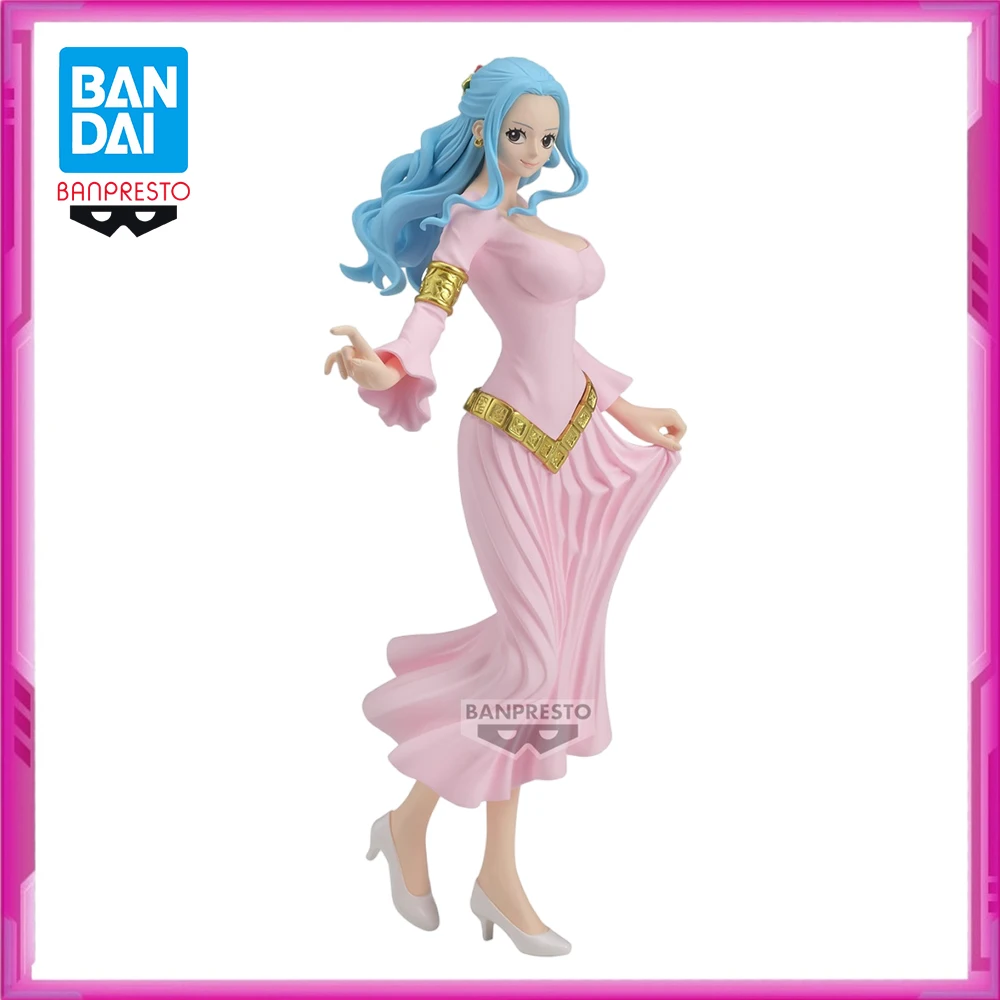 

In Stock Original BANDAI BANPRESTO ONE PIECE Nefertari D Vivi PVC Anime Figures Action Figure Model Toys