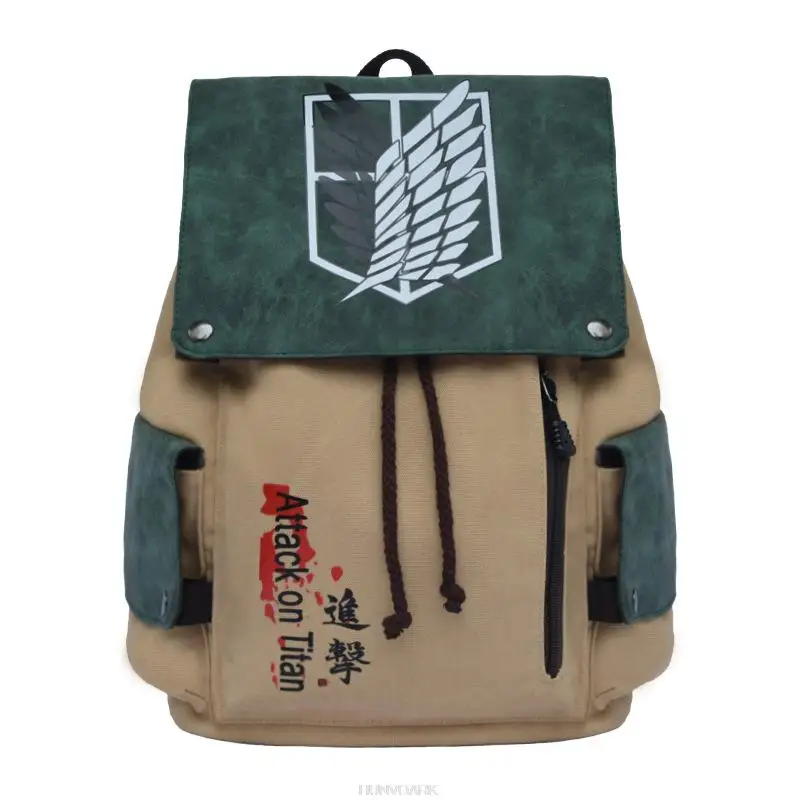 ONE PIECE Backpacks Travel Canvas Backpacks Large School Bags For Teenager Boys Girls Travel Laptop Drawstring Mochila Rucksack