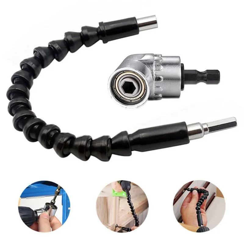 295mm Flexible Hex Shaft Drill Bits Extension Bit Holder with 10 Pcs Magnetic Connect Drive Shaft Head Electric Drill Power Tool