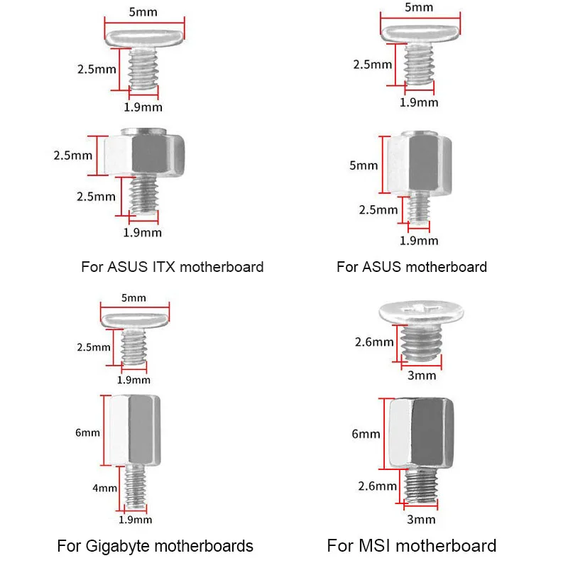 M2 Screwdriver Solid-state Drive on The Motherboard Is Fixed with M.2 Snap-on Screws Notebook for ASUS MSI Gigabyte Motherboards - Detail 1