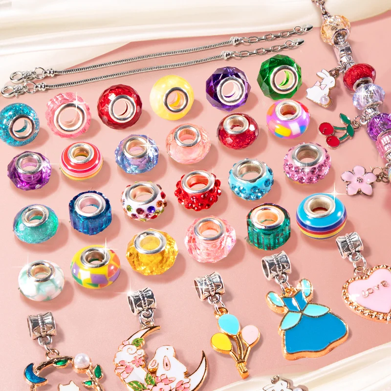 Girl Makeup Toy Fashion Cosmetic Jewelry Toys Children Play Craft Stuff Kit Kids Role Playing Beauty Princess Birthday Gifts