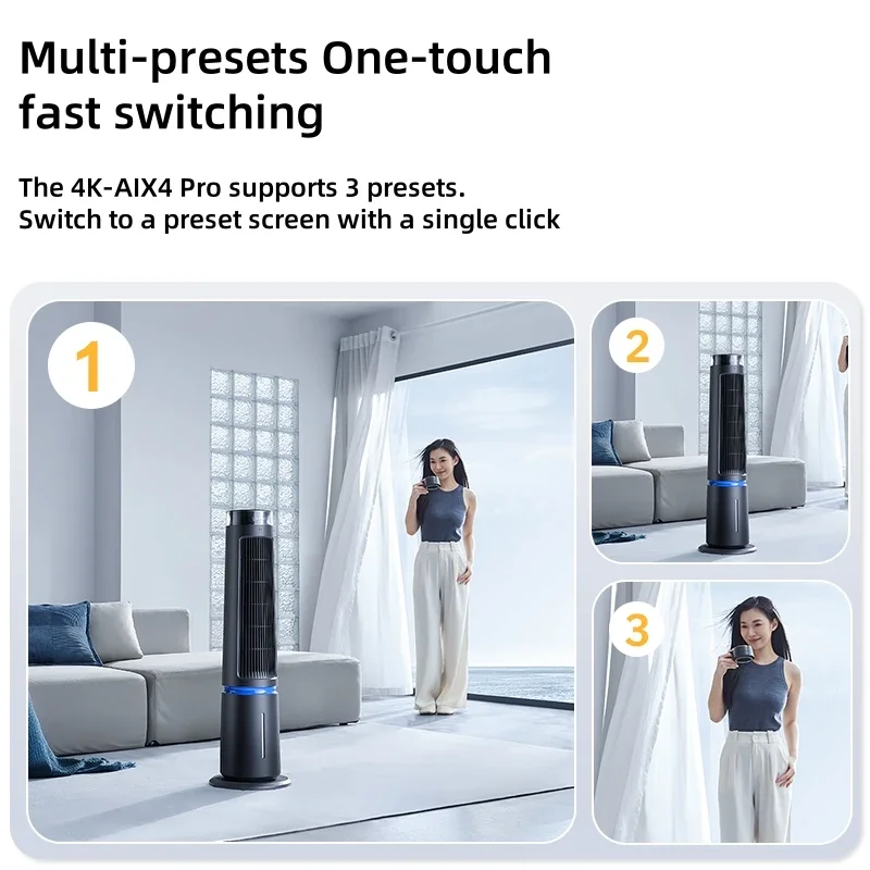 2026 Best Seller Support DDP 4K 30fps Small PTZ Camera USB 3.0 Camera With AI Tracking For Broadcasting And Live Streaming