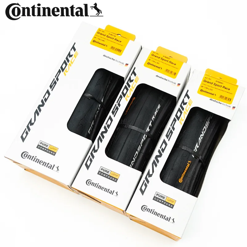 Continental-Pneus de vélo anti-crevaison pliants GRAND SPORT RACE, véritable véhicule de route, niveau de compétition d\'entraînement